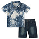 凑单品：CALVIN KLEIN 卡尔文·克莱  男童POL衫+短裤套装