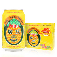 京东PLUS会员：Guang’s 广氏 菠萝啤 果味饮料 麦芽味 330ml*24罐 *5件