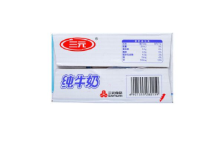 SANYUAN 三元 纯牛奶 小方白 250ml*24盒