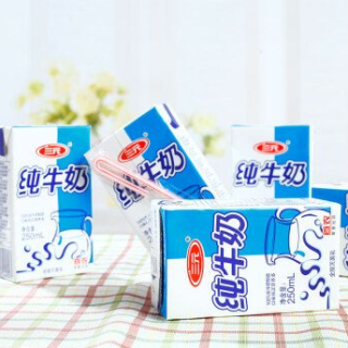 SANYUAN 三元 纯牛奶 小方白 250ml*24盒