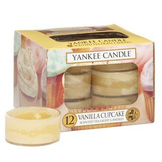 Yankee Candle 扬基 香草杯子蛋糕 香薰蜡烛 12 tea lights