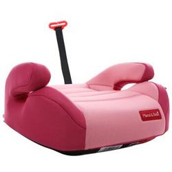荷兰MamaBebe 汽车儿童安全座椅增高垫3-12岁 闪电ISOFIX接口 简易便携式宝宝坐垫 可爱粉