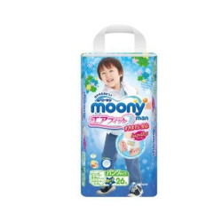 Moony 尤妮佳 男宝宝拉拉裤 XXL26片 *4件