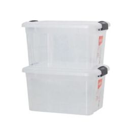 Citylong 禧天龙 6485 塑料收纳箱 24L 2个装   *3件