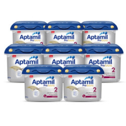  Aptamil  爱他美 白金版 婴儿奶粉 2段 800g*8罐
