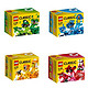 LEGO 乐高 经典系列 彩色创意套件（四种颜色可选） *3件