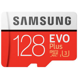 SAMSUNG 三星 红色plus升级版 高速TF卡（Micro SD卡） 128GB