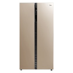 美的(Midea)638升 对开门 智能双变频无霜 一级能效 大容量电冰箱 双门 芙蓉金BCD-638WKPZM(E)