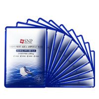 SNP 燕窝水库补水面膜贴 10片 *3件 +凑单品