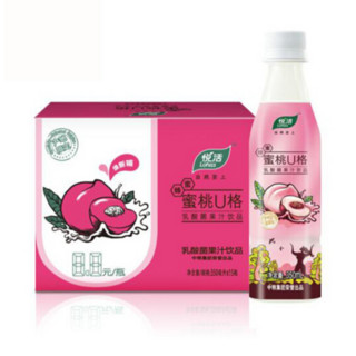  Lohas 悦活 蜜桃U格 乳酸菌果汁饮品 350ml*15瓶