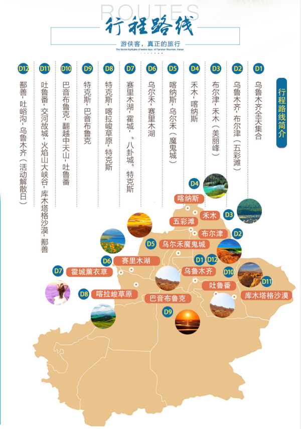 乌鲁木齐出发 北疆深度环天山全景游 喀纳斯+魔鬼城+赛里木湖+巴音布鲁克12天11晚摄影团