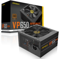 Antec 安钛克 VP650 电脑电源 铜牌(85%)650W 非模组化