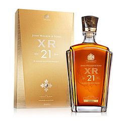 JOHNNIE WALKER 尊尼获加 XR21年苏格兰麦芽威士忌 750ml