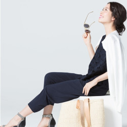 优衣库 UNIQLO 优衣库 406131 女士连体裤
