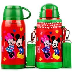 Disney 迪士尼 不锈钢保温杯 大红米奇 500ml *2件