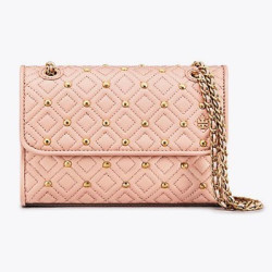 TORY BURCH 汤丽柏琦 FLEMING STUD 女士真皮链条包