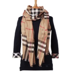 BURBERRY 博柏利 真丝混纺围巾
