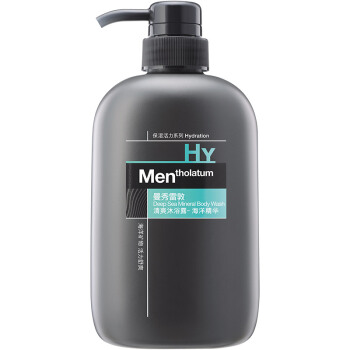 mentholatum 曼秀雷敦 男士清爽沐浴露 海洋精华 500ml *5件