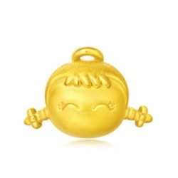 CHOW TAI FOOK 周大福 R19201 福星宝宝 足金转运珠