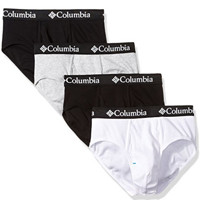凑单品：Columbia 哥伦比亚 男士纯棉三角内裤 4条装