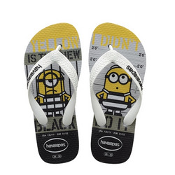 Havaianas 哈瓦那 MINIONS IceGrey 合作款 中性人字拖