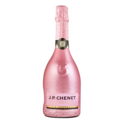 法国进口红酒 香奈（J.P.CHENET）冰爽半干型桃红起泡葡萄酒 750ml *6件