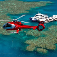当地参团：澳大利亚 凯恩斯 摩尔大堡礁 中文一日游 可选乘坐直升机 