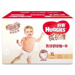 Huggies 好奇 金装婴儿纸尿裤XXL28片+拉拉裤 XL96片 *3件+凑单品