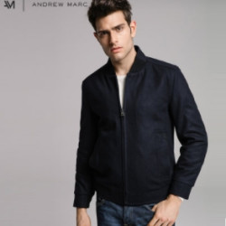  ANDREW MARC YSM7AW316MNY 秋冬修身毛呢修身夹克