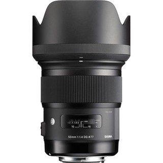 SIGMA 适马 Atr 50mm F1.4 DG HSM 标准定焦镜头 佳能卡口 77mm