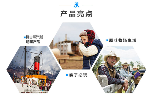 真·薅羊毛 新西兰 皇后镇 瓦尔特峰高地农场游+TSS蒸汽船