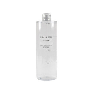 MUJI 无印良品 敏感肌肤 舒柔化妆水 400ml 滋润型 