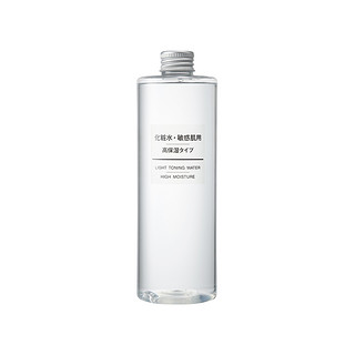 MUJI 无印良品 敏感肌肤 舒柔化妆水 400ml 高保湿型 