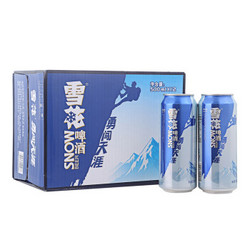 SNOWBEER 雪花啤酒 勇闯天涯8度 500ml*12听+乐事无限薯片 6罐