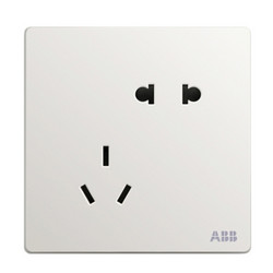 ABB 轩致系列 AF205 五孔插座电源 *15件