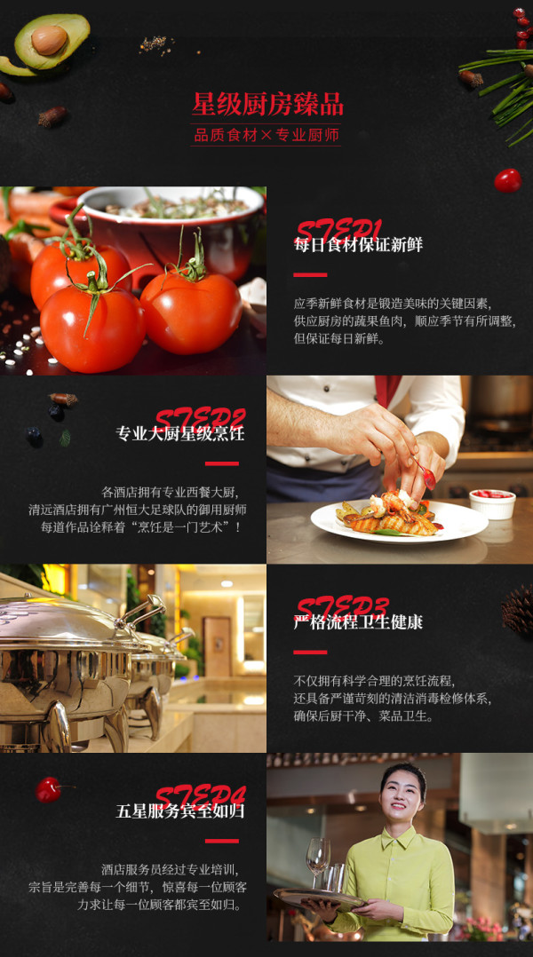 恒大酒店7店通用艾葳格兰西餐厅周末自助餐券1张