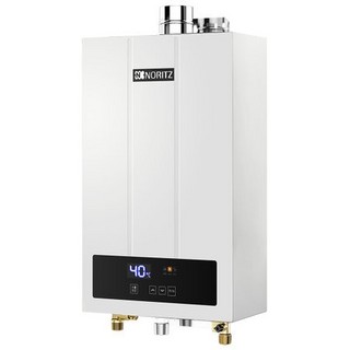 能率（NORITZ）燃气热水器 12升 原装进口CPU 静音恒温 GQ-12F3FEX（天然气）(JSQ24-F3）