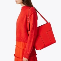 TORY BURCH 汤丽柏琦 BLOCK-T HOBO 女士单肩包