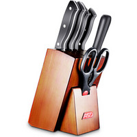 ASD 爱仕达 RDG07B2WG 冰锐系列 厨房刀具 7件套
