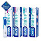 Oral-B 欧乐-B 牙龈专护牙膏 200g*4支（赠 D12 电动牙刷） *2件 +凑单品
