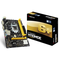 BIOSTAR\/映泰 H110MDE DDR4 台式电脑游戏