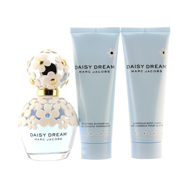 MARC JACOBS 莫杰 梦想雏菊香氛套装 (香水50ml+身体乳75ml+沐浴露75ml)