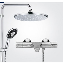 Grohe 德国高仪 瑞雨淋浴套装 210头顶花洒+26107000+34227002