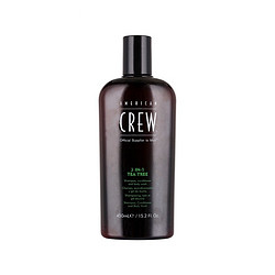 AMERICAN CREW 3合1茶树精华洗发沐浴露 450ml