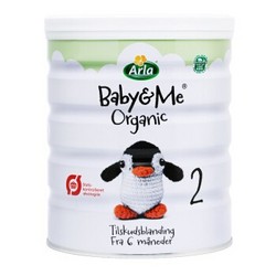 Arla 爱氏晨曦 Baby&Me 婴儿有机奶粉 2段 600g *4件