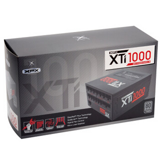 XFX 讯景 XTI 1000 额定1000W 钛金牌系列电源