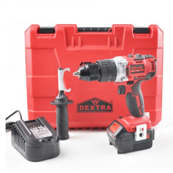 DEXTRA 得锐 DR-0051 20伏锂电无刷冲击电钻套装