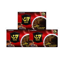 G7 COFFEE 黑咖啡粉 30gx3盒 45杯
