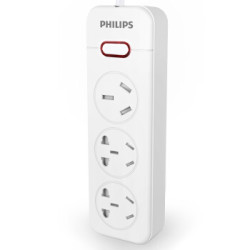  PHILIPS 飞利浦 时尚大功率延长线插座 *4件 +凑单品