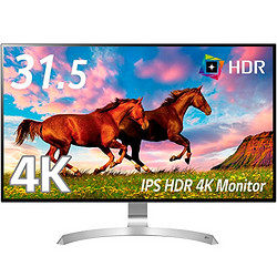 LG 32UD99-W 32英寸 4K IPS显示器（10bit、HDR10、FreeSync）